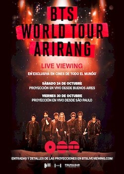 BTS WT ARIRANG IN BS AS